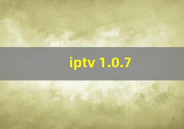 iptv 1.0.7